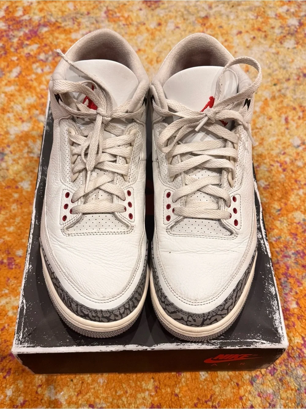 Jordan 3 retro white cement reimagined